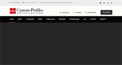 Desktop Screenshot of custom-profiles.com