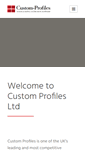 Mobile Screenshot of custom-profiles.com